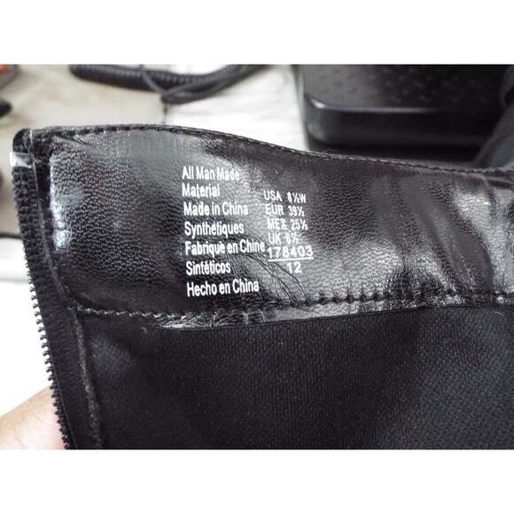 Dexflex Comfort Black Knee high boots Sz 8.5W - Picture 5 of 8